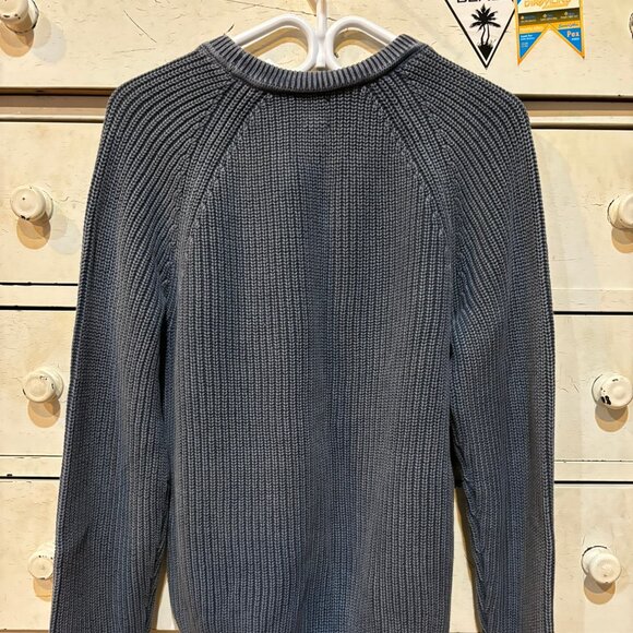 Gap Blue Ribbed Knit Sweater - Picture 4 of 4